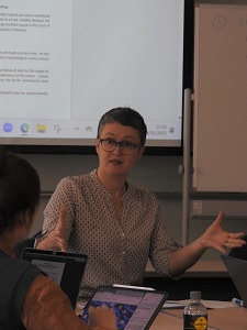 Lecture: We welcomed Ms. Aude Fiorini from University of Dundee for Private International Law intensive course [May 7-11].