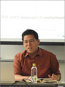 Lecture: We welcomed Prof. Il-Young Jung from University of Ulsan for Comparative Constitutional Law intensive course [July 24-July 27].