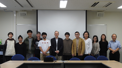 We welcomed Dr. Lorenz Ködderitzsch from Johnson & Johnson for face-to-face classes of International Corporate Law and Practice