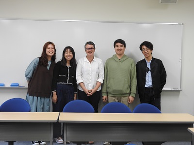 Lecture: We welcomed Ms. Aude Fiorini from University of Dundee for Private International Law intensive course [May 7-11].