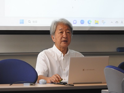 Lecture: We welcomed Dr. Shin-ichi Ago from Ritsumeikan University Kinugasa Research Organization for International Labor Law intensive course [August 28-September 1].