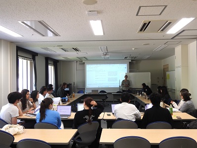 Lecture: We welcomed Ms. Aude Fiorini from University of Dundee for Private International Law intensive course [May 13-17].