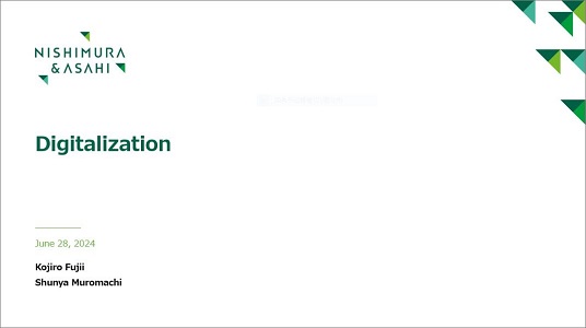 Lecture: The regular course 