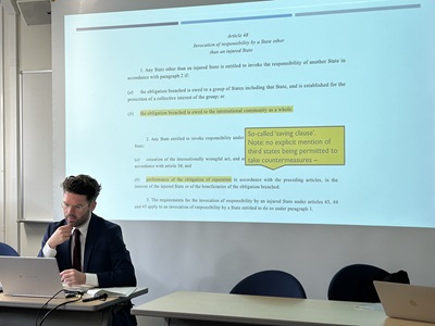 The Kobe Seminar on International Law, James Devaney