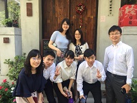 海外エクスターンシップの様子