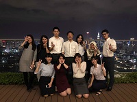 海外エクスターンシップの様子